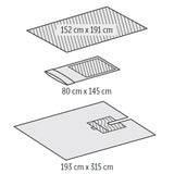 HALYARD Sterile ENT Drape Pack III - 6 pcs