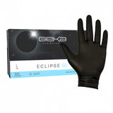 GEKA Eclipse SD Black Nitrile Gloves - 10 boxes (1000 gloves)