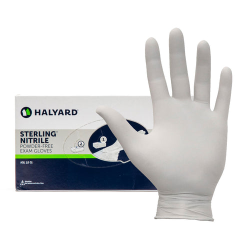 HALYARD Sterling Nitrile Gloves - 20 boxes (2000 gloves)