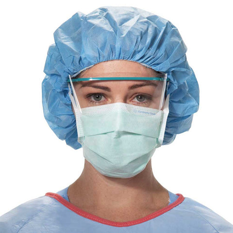 HALYARD Fog-Free Surgical Mask Green - 300 pcs