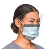HALYARD FLUIDSHIELD Level 2 Fog-Free Procedure Mask - 100 pcs