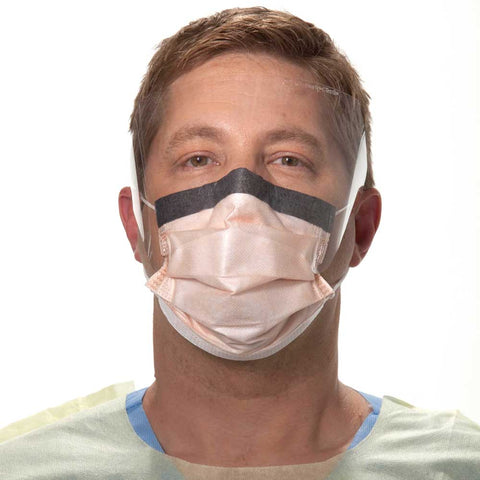 HALYARD FLUIDSHIELD* Level 3 Fog-Free Procedure Mask WrapAround Visor - 100 pcs