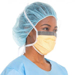 HALYARD FLUIDSHIELD Fog Free Surgical Mask Wrap Visor - 100 pcs