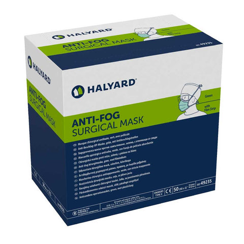 HALYARD Anti-Fog Surgical Mask with Derma-Touch - 300 pcs