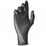 Grippaz Black Clinical Grip Nitrile Gloves - 500 Gloves