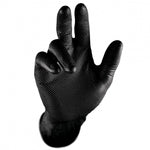 Gripster Skins Black Fishscale Nitrile Gloves - 10 boxes (500 gloves)