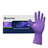 HALYARD Purple Nitrile-XTRA Gloves - 10 boxes (500 gloves)