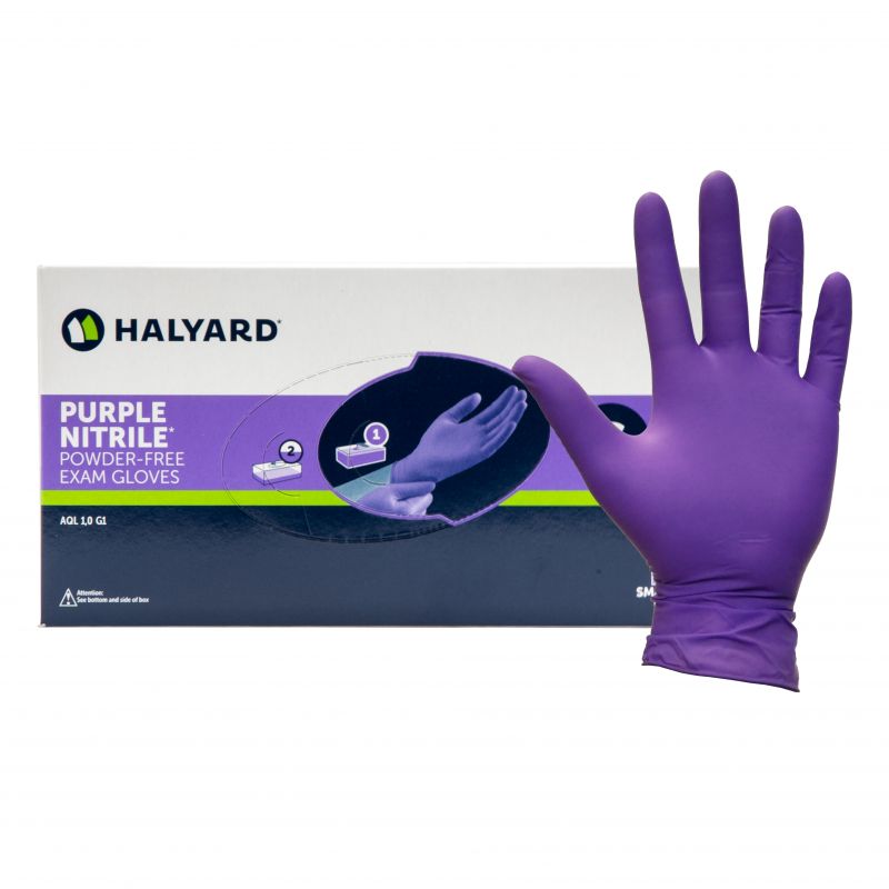 Halyard Purple Nitrile-Xtra Mサイズ 10箱 HALYARD Purple Nitrile-XTRA Gloves | GEKA Healthcare – GekaHealthcare